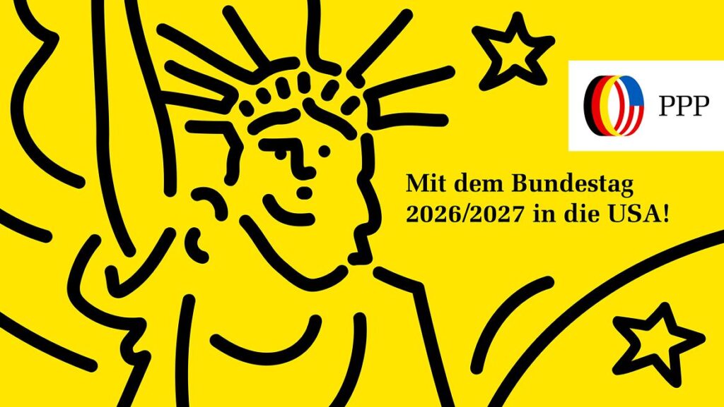 Jetzt bewerben: Austauschjahr in den USA mit dem Parlamentarischen Patenschafts-Programm 2026/2027
