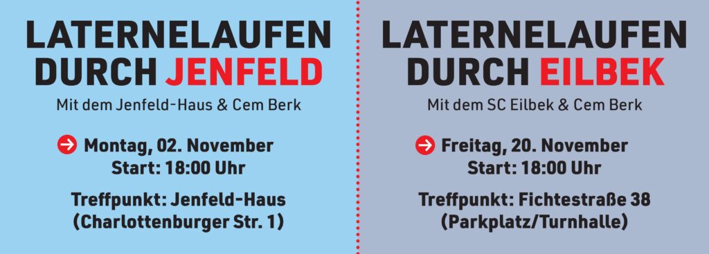 Einladung zum Laternelaufen in meinem Wahlkreis